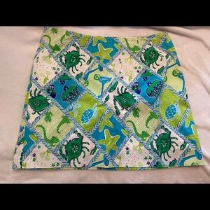 Lilly Pulitzer mini skirt